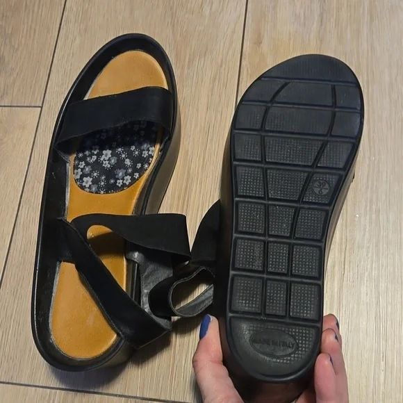 PIAMPIANI Leather Sandals Size 9 - Picture 4 of 7